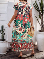 Bohemien maxi-jurk – plus size miniatuur 2