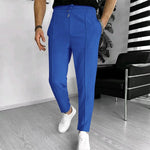 Heren wafel-jogger – slim fit miniatuur 6