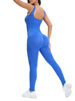 Shapewear-jumpsuit – geribbeld met ingebouwde bh miniatuur 3