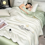 Luxe ijszijde dekbed-set – koel & zacht miniatuur 8