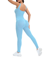 Shapewear-jumpsuit – geribbeld met ingebouwde bh miniatuur 7