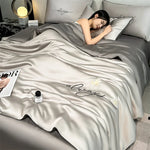 Luxe ijszijde dekbed-set – koel & zacht miniatuur 1